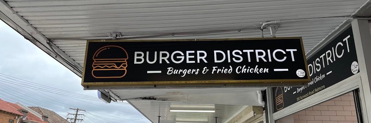 Burger District — restaurant in Belmore, Sydney