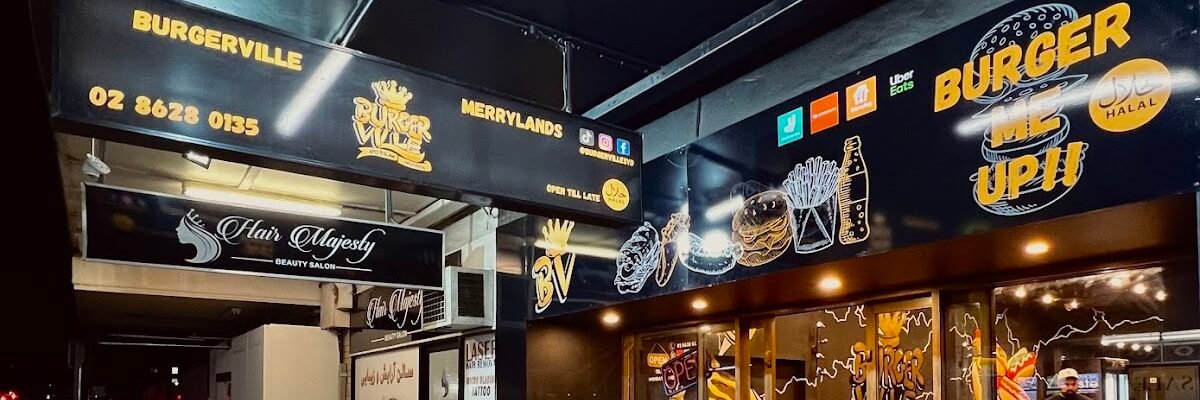 Burgerville Merrylands — restaurant in Merrylands, Sydney