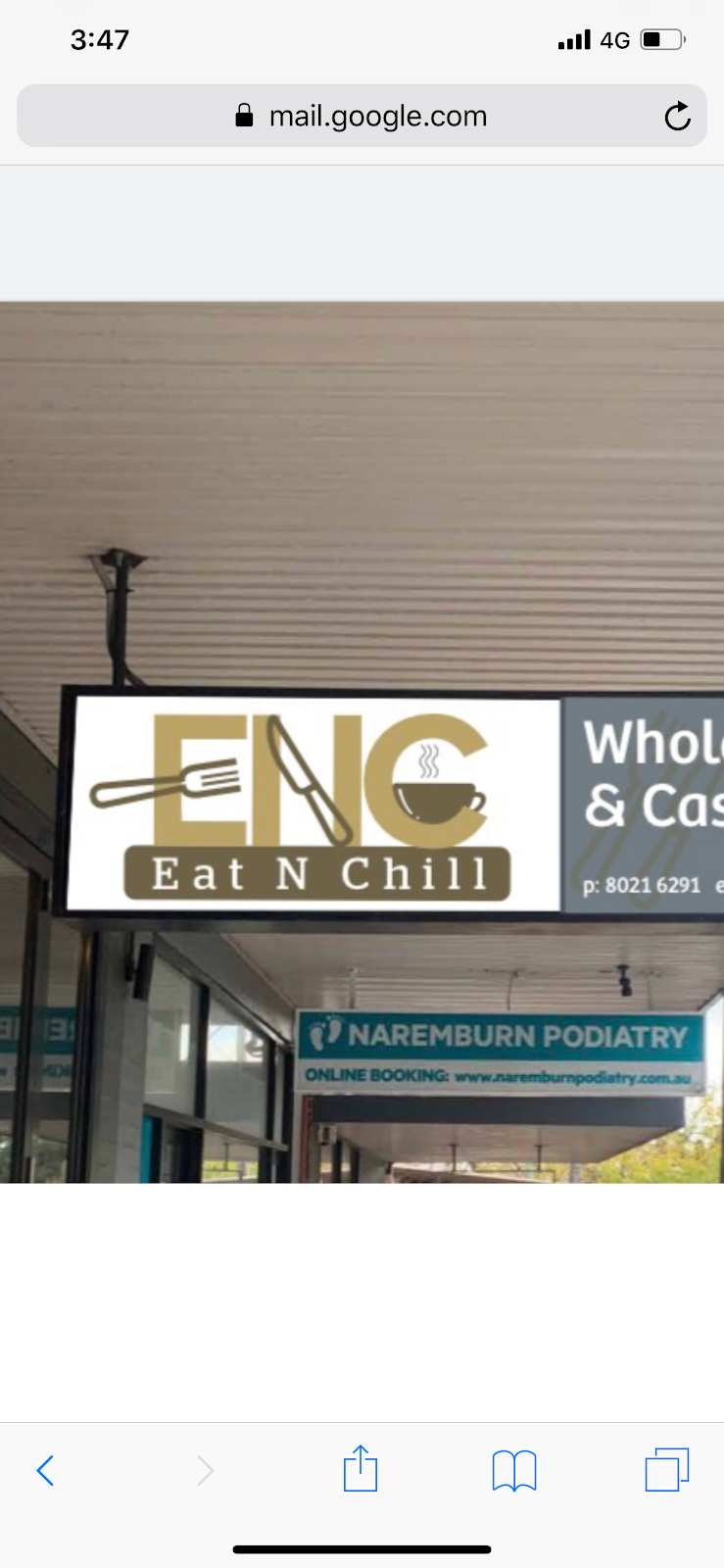Eat N Chill Wholefood Cafe — Healthy Food restaurant in Naremburn, Sydney