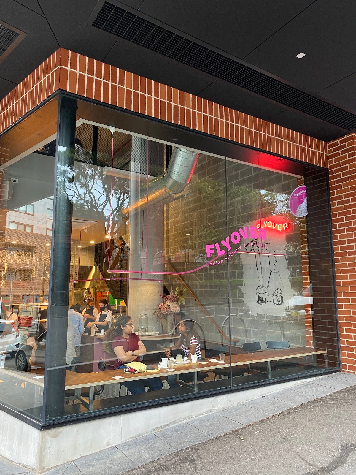 Flyover Fritterie — Vegetarian restaurant in Redfern, Sydney