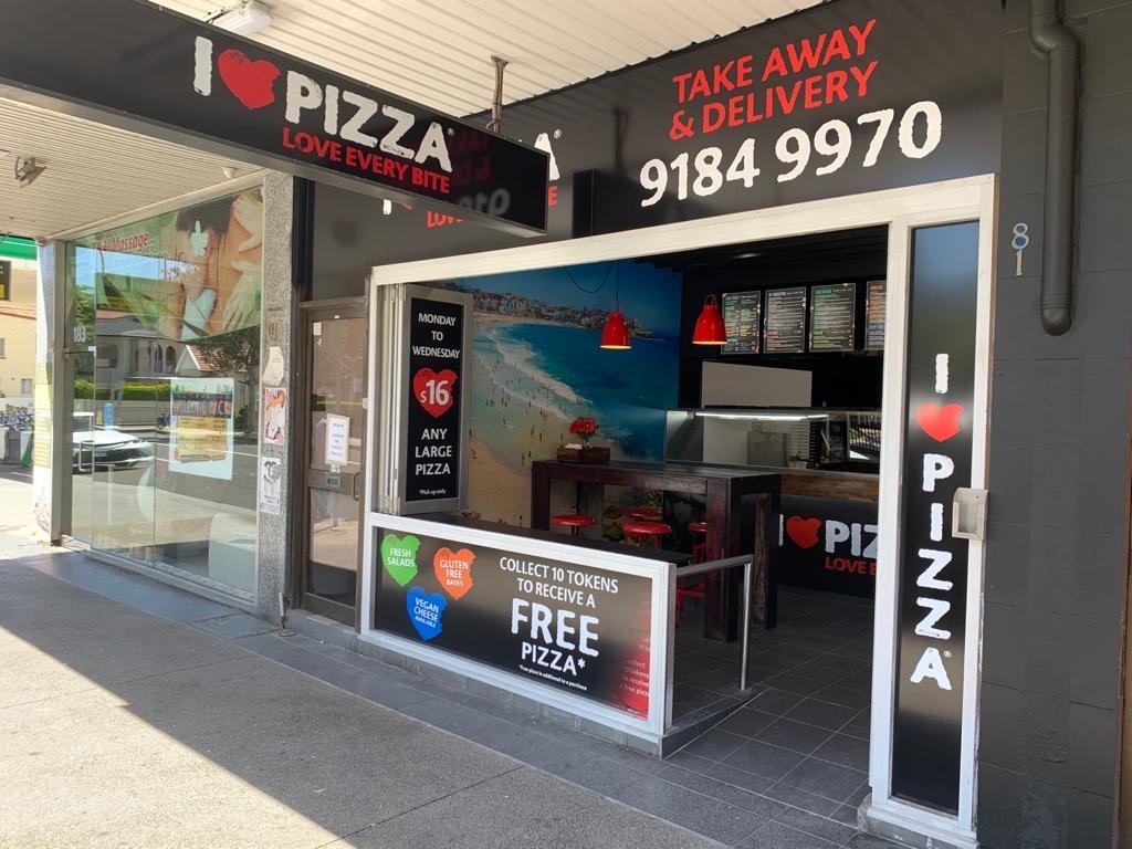 I Love Pizza Bondi — restaurant in Bondi, Sydney