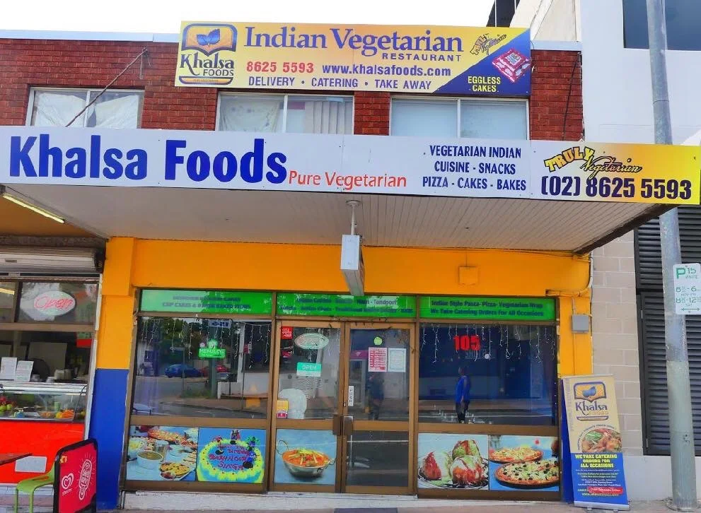 Khalsa Foods — Vegetarian restaurant in Seven Hills, Sydney
