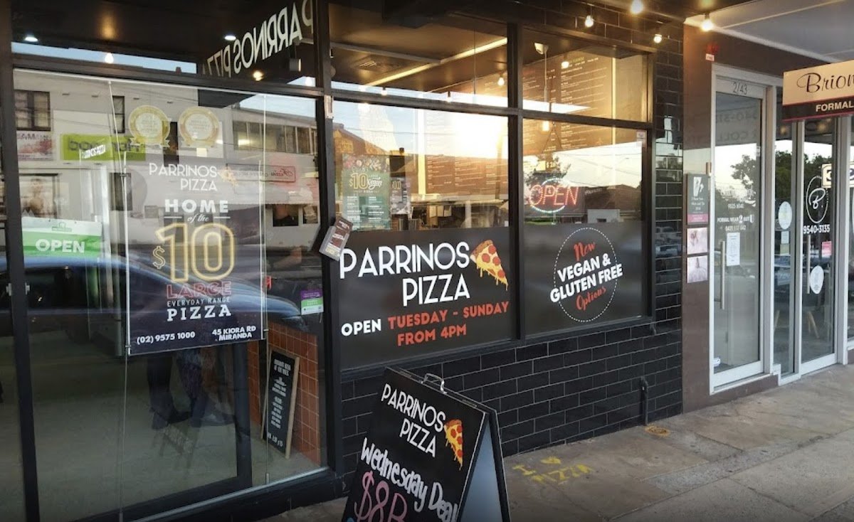 Parrino's Pizza — Miranda restaurant in Miranda, Sydney