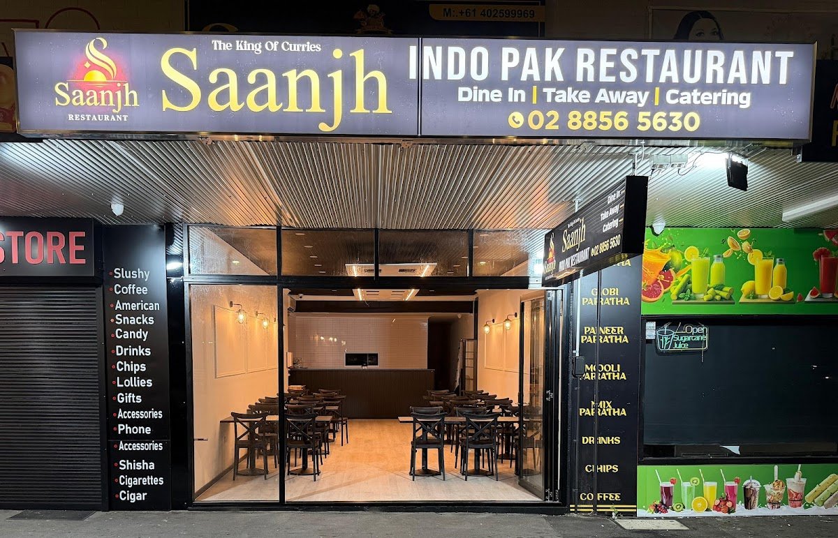 Saanjh Indo Pak Restaurant — restaurant in Toongabbie, Sydney