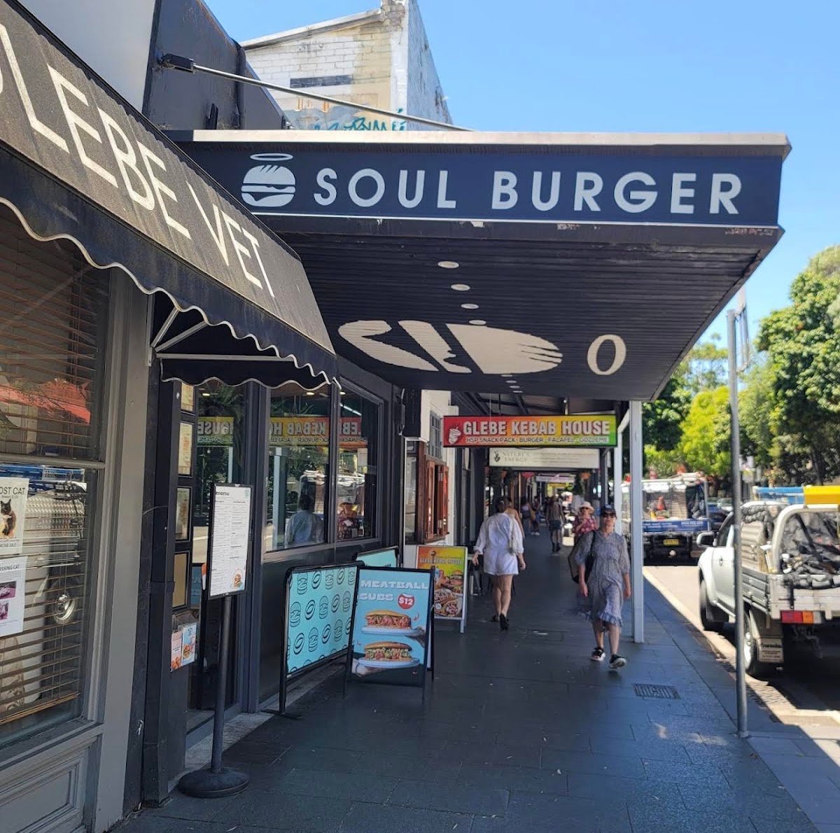 Soul Burger Glebe — Vegetarian restaurant in Glebe, Sydney