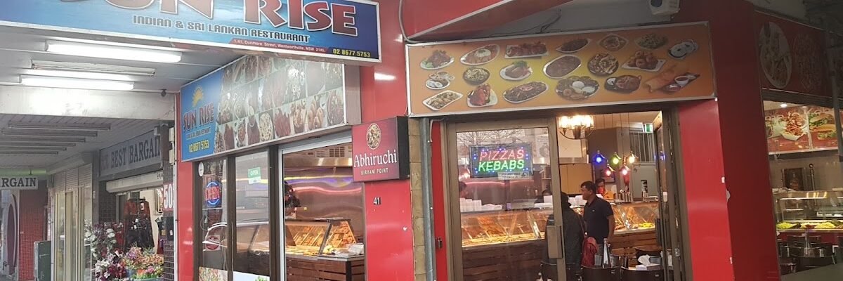 Sun Rise Indian & Sri Lankan Restaurant — Sri Lankan restaurant in Wentworthville, Sydney